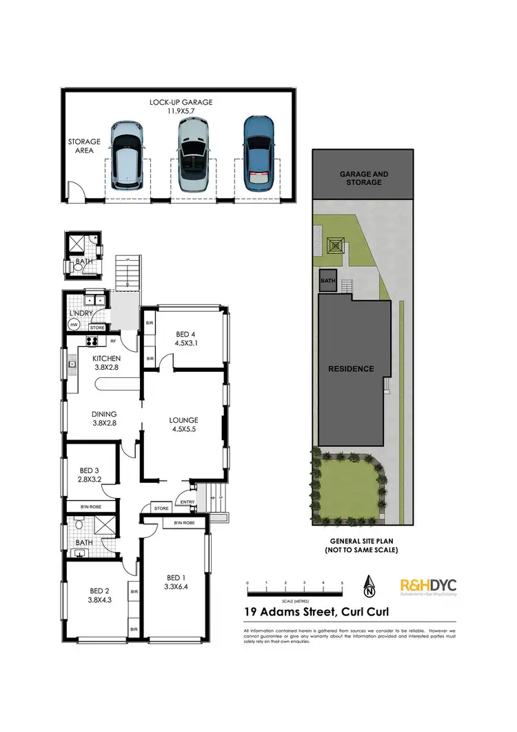 Floorplan of Homely house listing, 19 Adams Street, Curl Curl NSW 2096