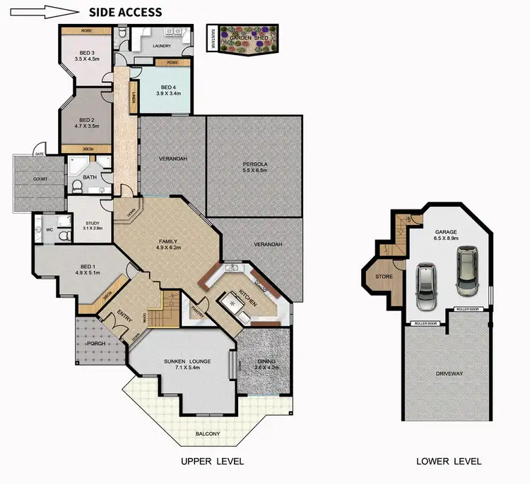 Floorplan of Homely house listing, 8 Eve Road, Bellevue Heights SA 5050