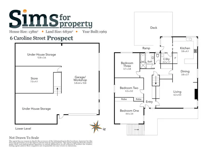Floorplan of Homely house listing, 6 Caroline Street, Prospect TAS 7250