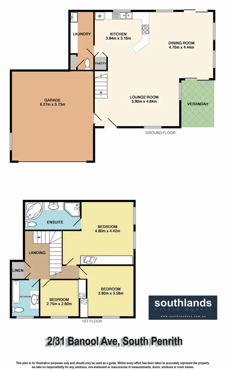 Floorplan of Homely house listing, 2/31 Banool Avenue, South Penrith NSW 2750