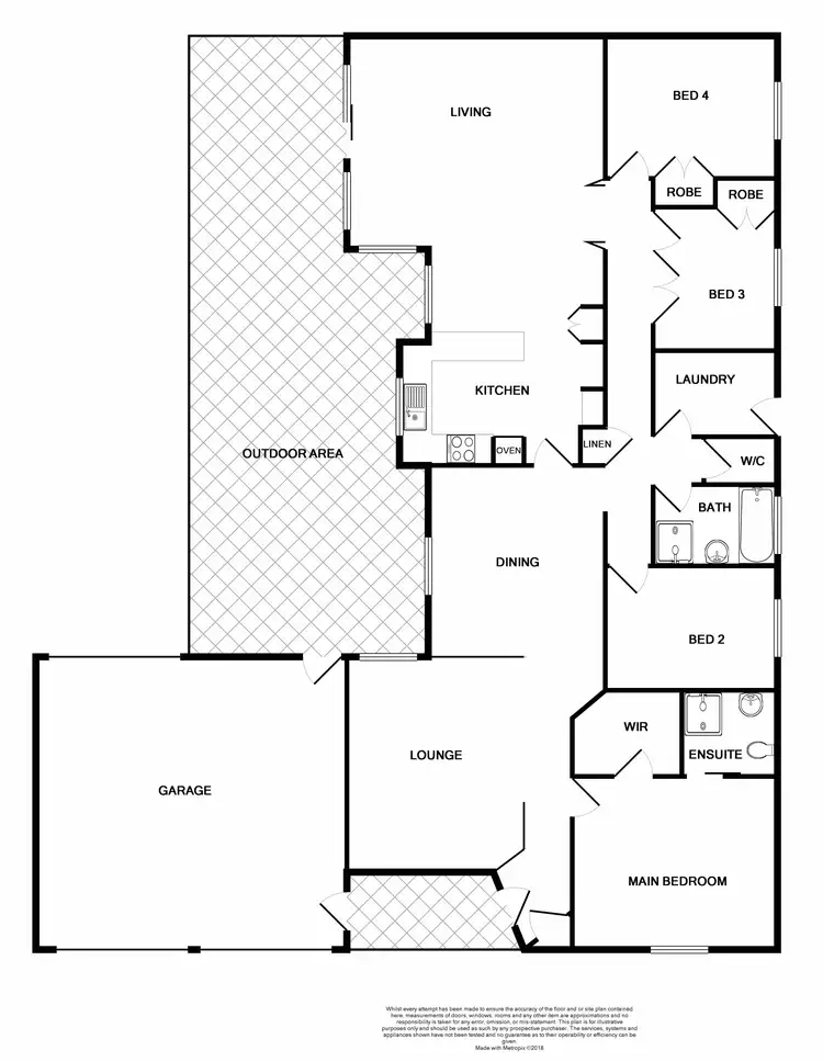 Floorplan of Homely house listing, 33 Welwin Crescent, Thornton NSW 2322