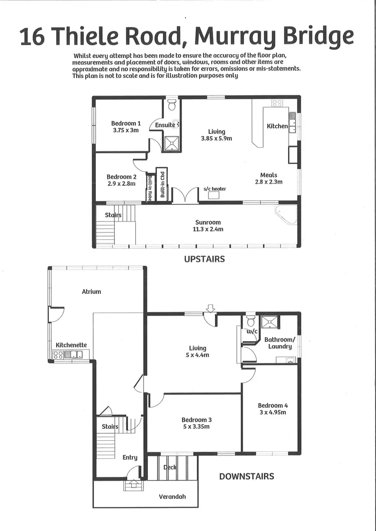 Floorplan of Homely house listing, 16 Thiele Road, Murray Bridge SA 5253