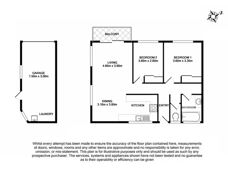 Floorplan of Homely unit listing, 6/11 Gaba Tepe Street, Moorooka QLD 4105