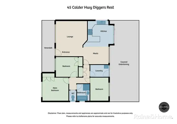 Floorplan of Homely house listing, 45 Calder Highway, Diggers Rest VIC 3427