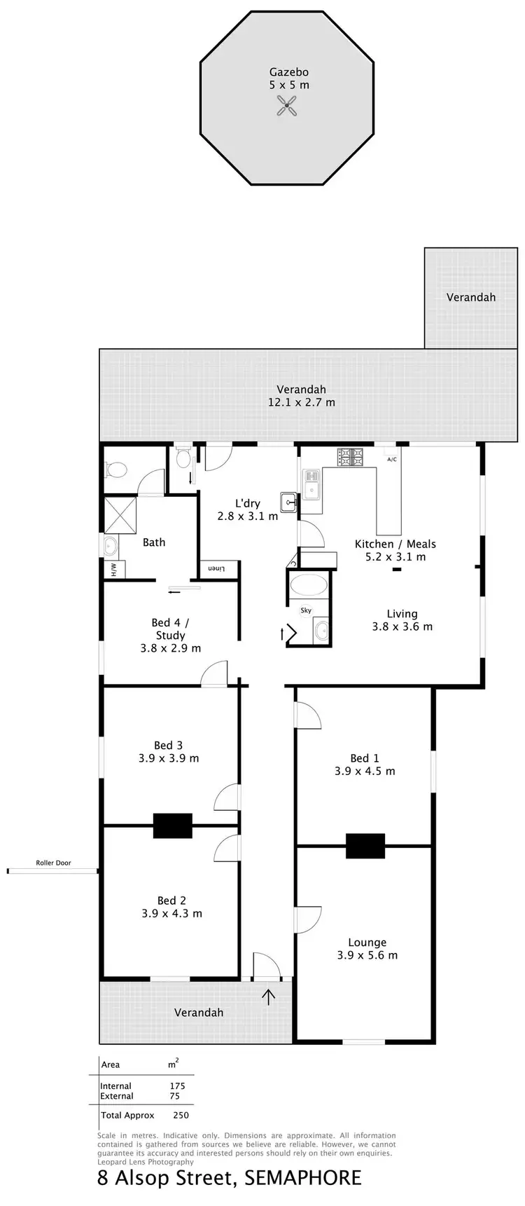 Floorplan of Homely house listing, 8 Alsop Street, Semaphore SA 5019