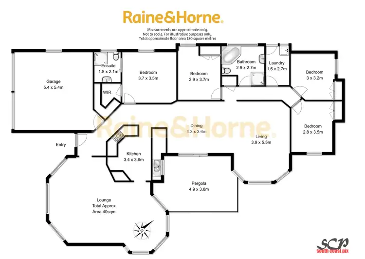 Floorplan of Homely house listing, 6 Oxley Place, Sunshine Bay NSW 2536