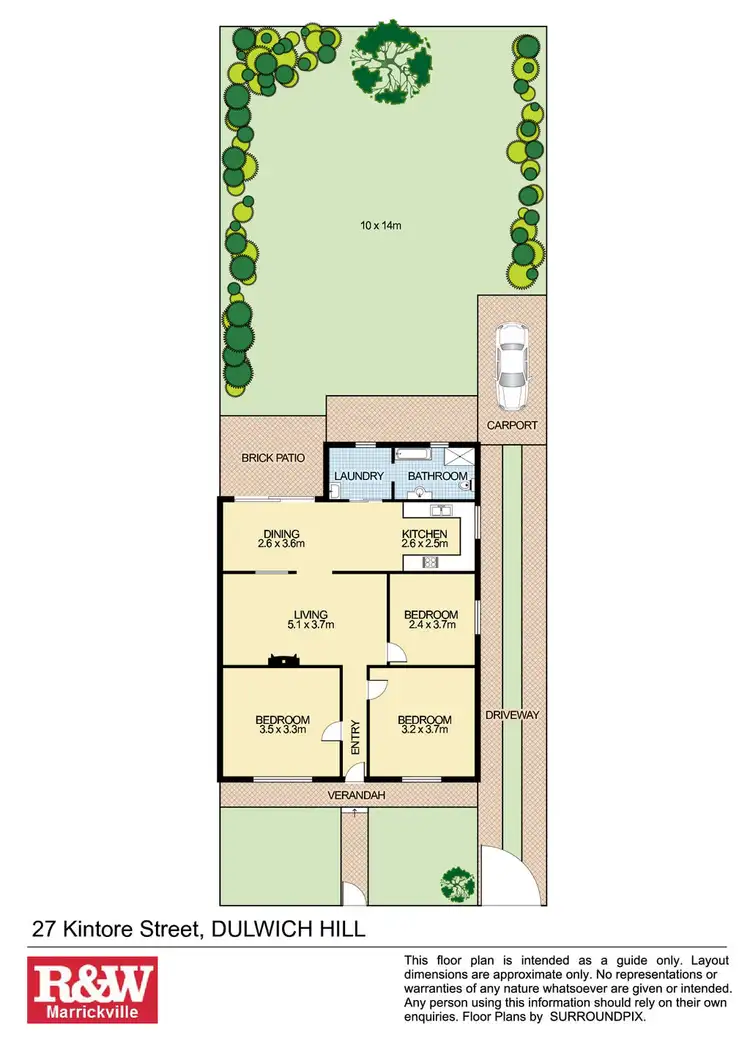 Floorplan of Homely house listing, 27 Kintore Street, Dulwich Hill NSW 2203