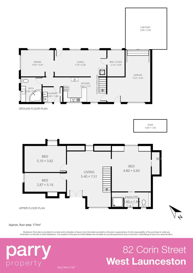 Floorplan of Homely house listing, 82 Corin Street, West Launceston TAS 7250