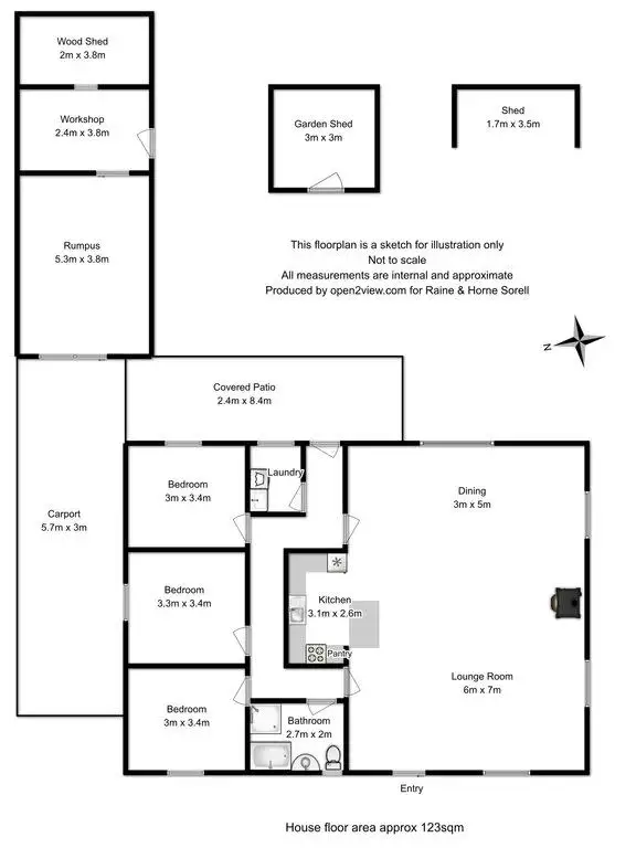 Floorplan of Homely house listing, 3 Kruvale Court, Primrose Sands TAS 7173