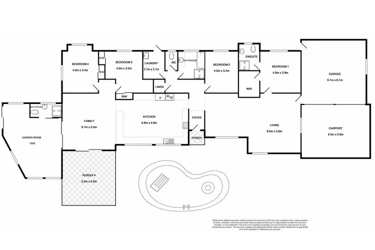 Floorplan of Homely house listing, 10 Gwenda Avenue, Berry NSW 2535