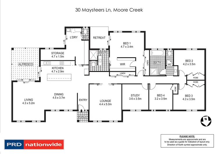 Floorplan of Homely house listing, 30 Maysteers Lane, Tamworth NSW 2340