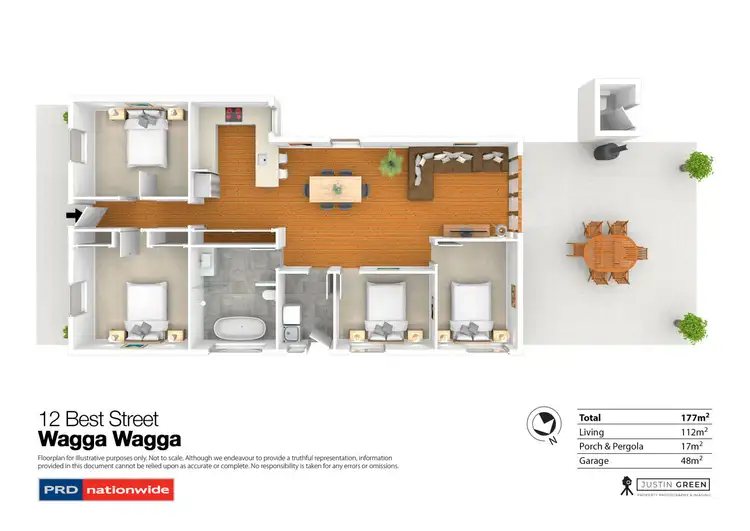 Floorplan of Homely house listing, 12 Best Street, Wagga Wagga NSW 2650