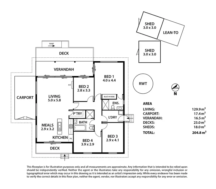 Floorplan of Homely house listing, 18 Etona Court, Milang SA 5256