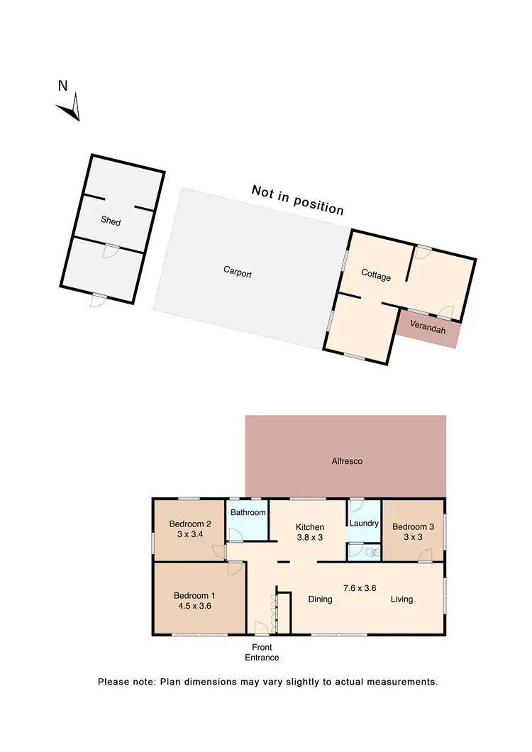 Floorplan of Homely house listing, 3067 Glenelg Highway, Linton VIC 3360