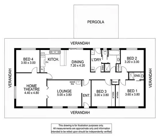 Floorplan of Homely house listing, 15-19 Hay Terrace, Kongorong SA 5291