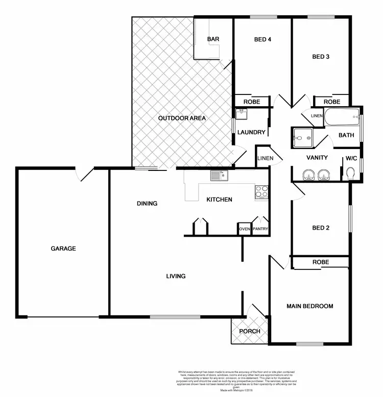 Floorplan of Homely house listing, 9 Bali Close, Ashtonfield NSW 2323