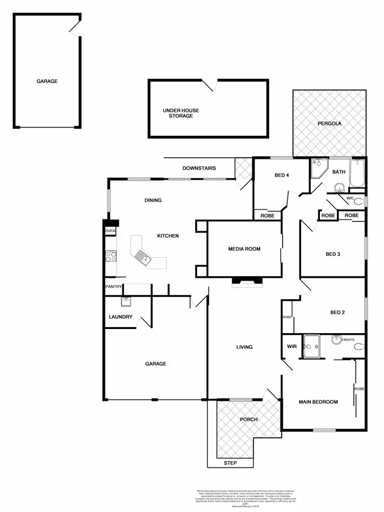 Floorplan of Homely house listing, 21 Crofton Avenue, Tenambit NSW 2323