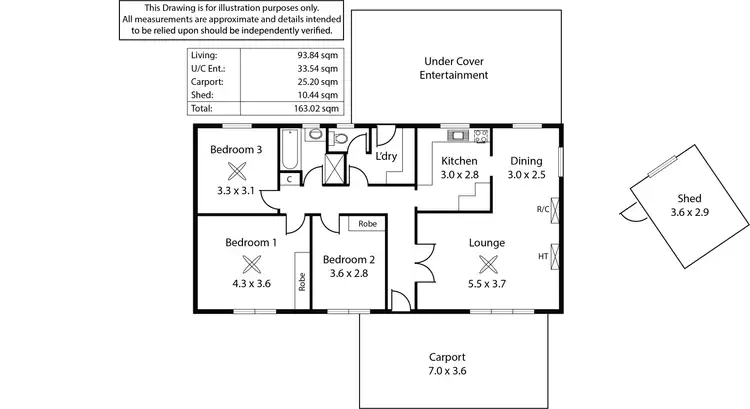 Floorplan of Homely house listing, 14 Barbara Street, Salisbury East SA 5109