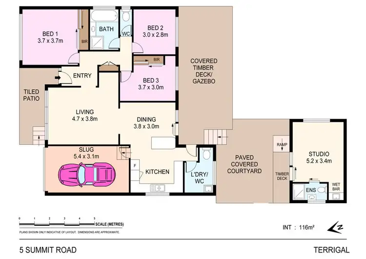 Floorplan of Homely house listing, 5 Summit Road, Terrigal NSW 2260