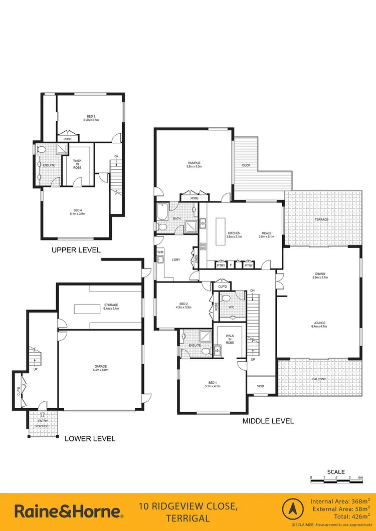 Floorplan of Homely house listing, 10 Ridgeview Close, Terrigal NSW 2260