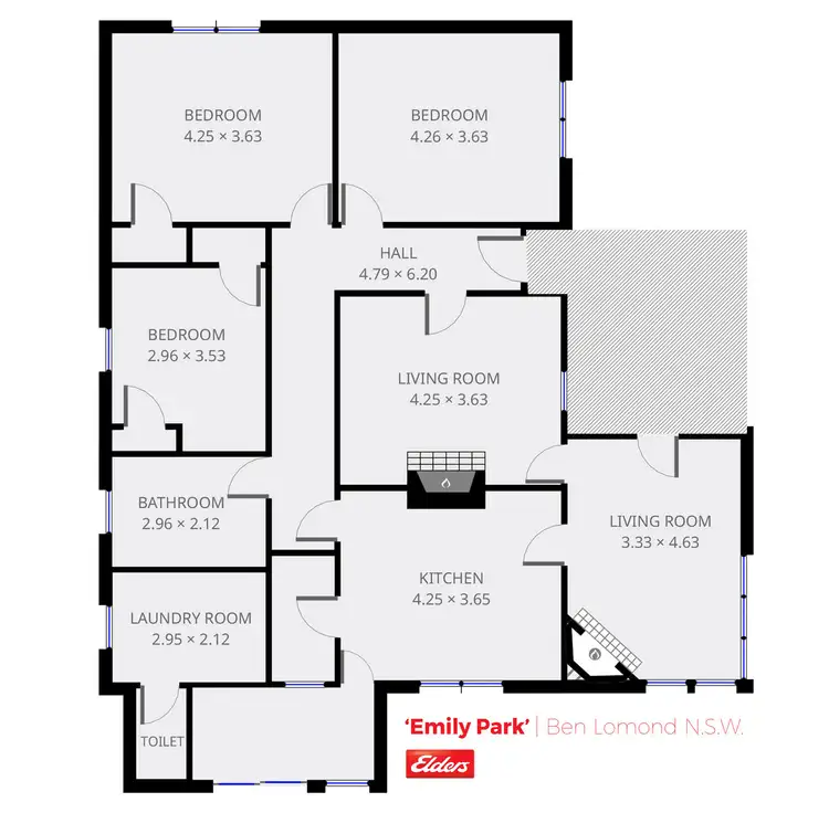 Floorplan of Homely rural property listing, Address available on request