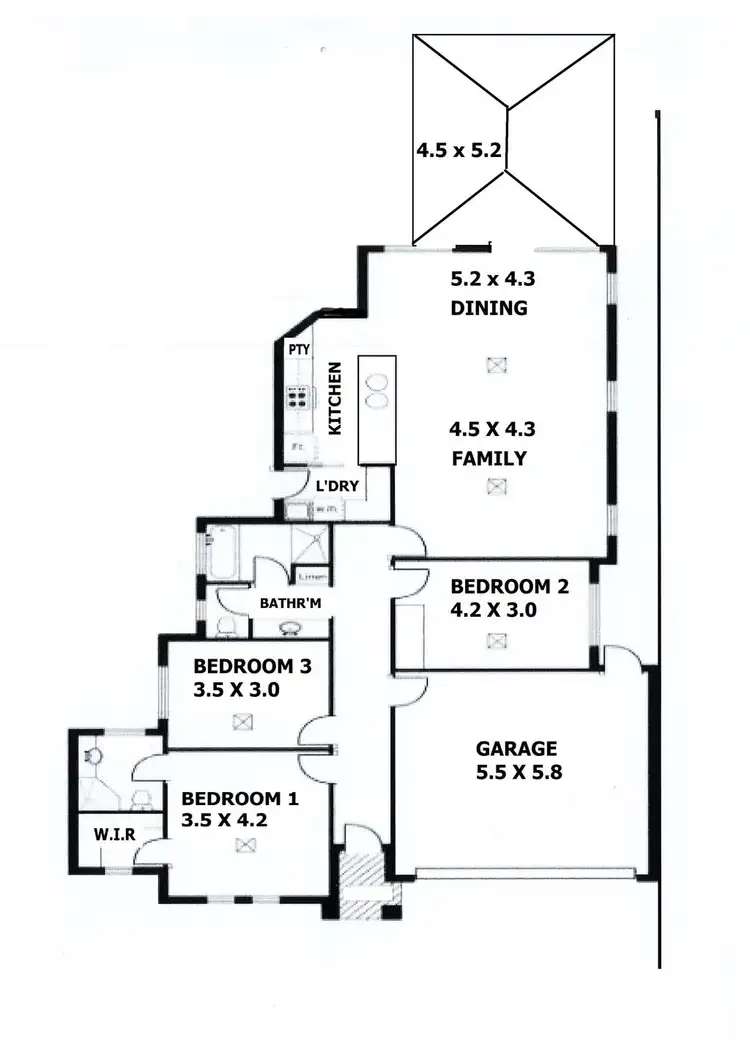 Floorplan of Homely house listing, 37A Kidman Avenue, Kidman Park SA 5025