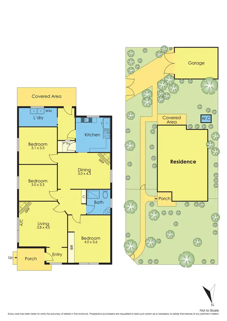 Floorplan of Homely house listing, 47 Reed Street, Spotswood VIC 3015