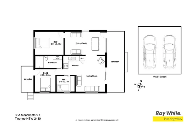 Floorplan of Homely house listing, 36a Manchester Street, Tinonee NSW 2430