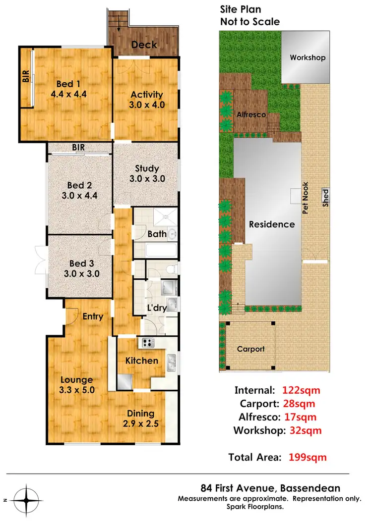 Floorplan of Homely house listing, 84 First Avenue, Bassendean WA 6054