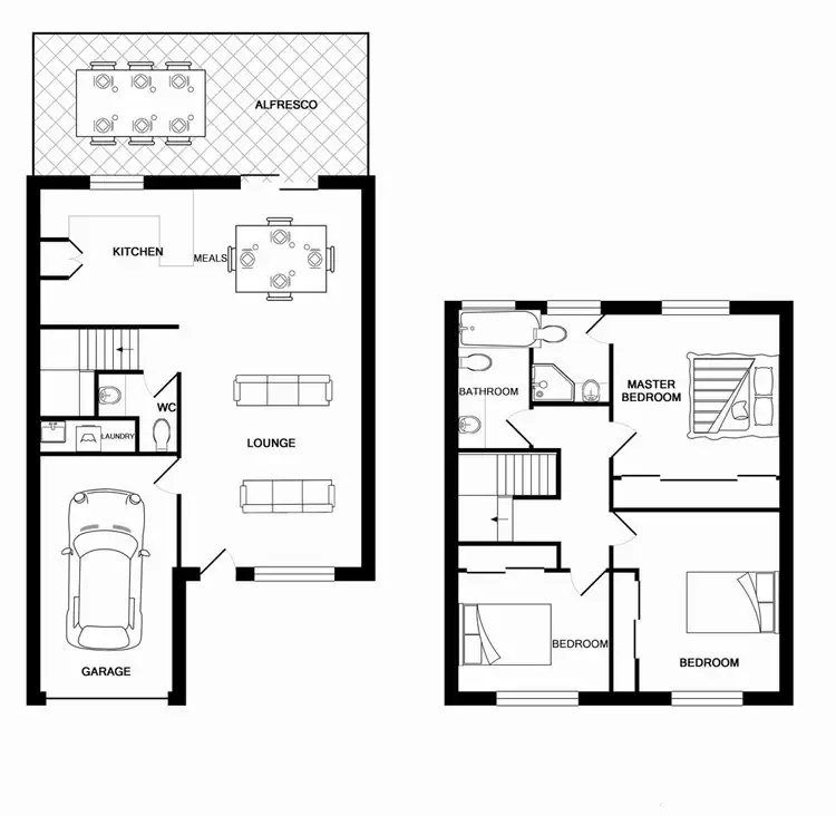Floorplan of Homely townhouse listing, 12/1 Emerald Drive, Regents Park QLD 4118