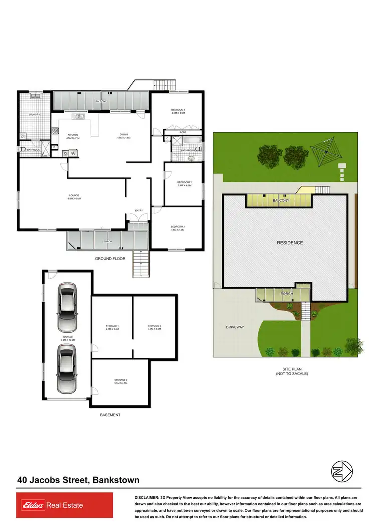 Floorplan of Homely house listing, 40 Jacobs Street, Bankstown NSW 2200