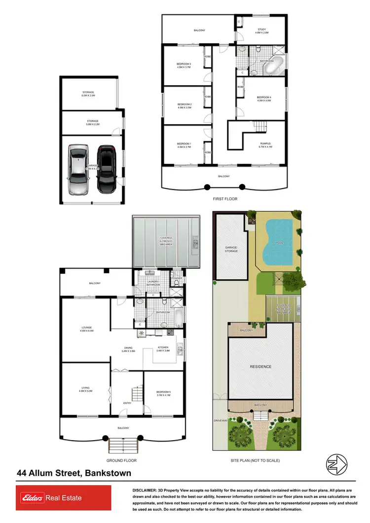Floorplan of Homely house listing, 44 Allum Street, Bankstown NSW 2200
