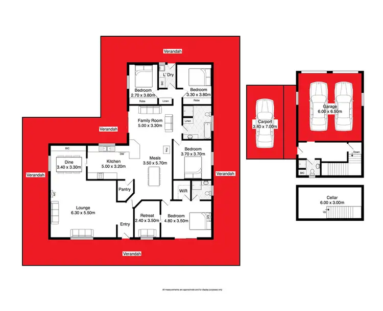 Floorplan of Homely rural property listing, 4A Adelaide Place, Currency Creek SA 5214