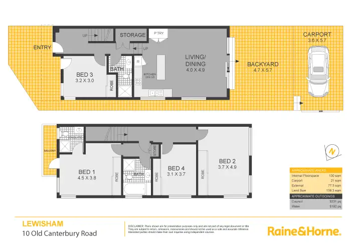 Floorplan of Homely house listing, 10 Old Canterbury Road, Lewisham NSW 2049
