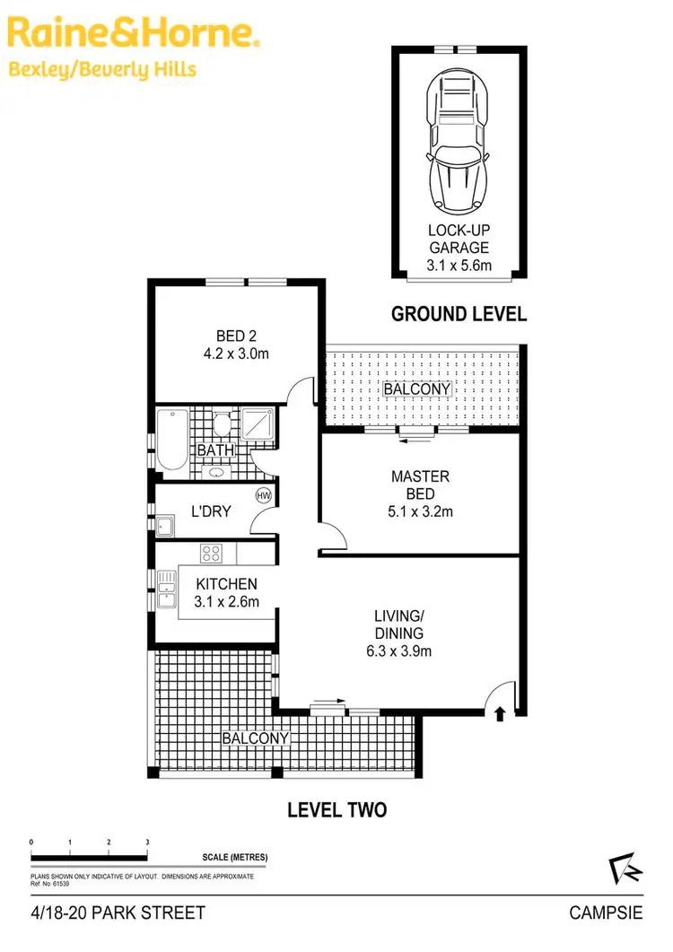 Floorplan of Homely unit listing, 4/18-20 Park Street, Campsie NSW 2194