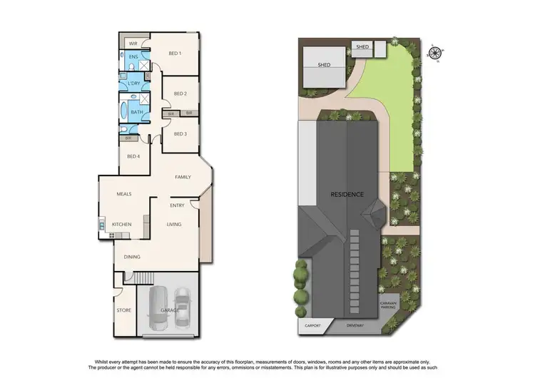 Floorplan of Homely house listing, 11 Ashley Close, Narre Warren VIC 3805