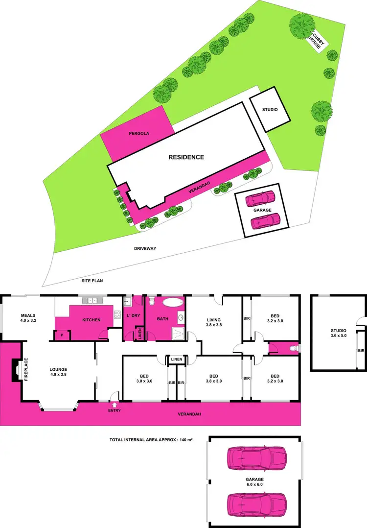 Floorplan of Homely house listing, 6 McGill Court, St Albans Park VIC 3219