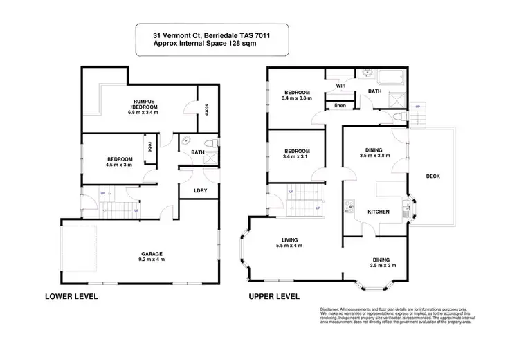 Floorplan of Homely house listing, 31 Vermont Court, Berriedale TAS 7011