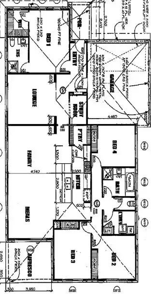 Floorplan of Homely house listing, 17 Bombala Crescent, Craigieburn VIC 3064