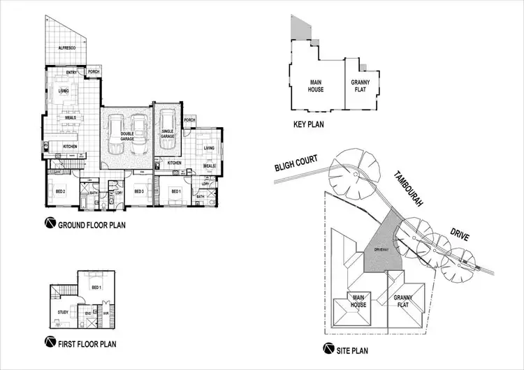 Floorplan of Homely house listing, 22A Tambourah Drive, Benowa QLD 4217