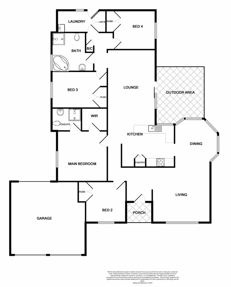Floorplan of Homely house listing, 17 Monaghan Circuit, Ashtonfield NSW 2323