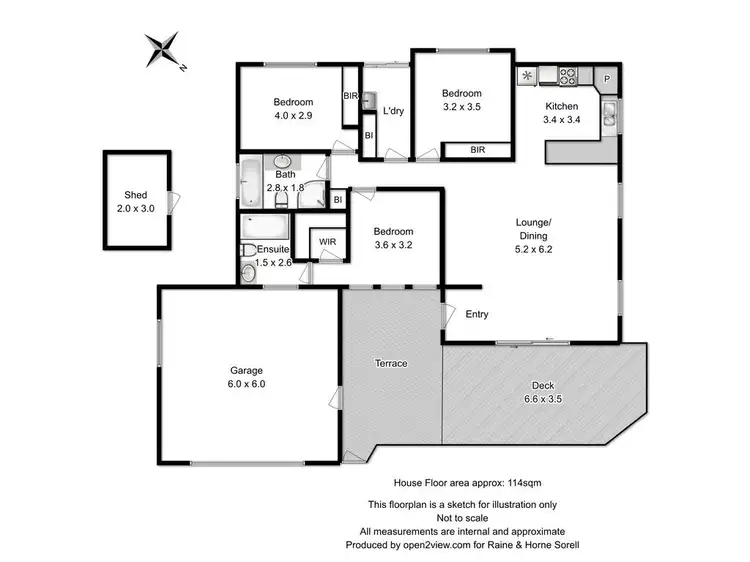 Floorplan of Homely house listing, 54 Esplanade, Midway Point TAS 7171