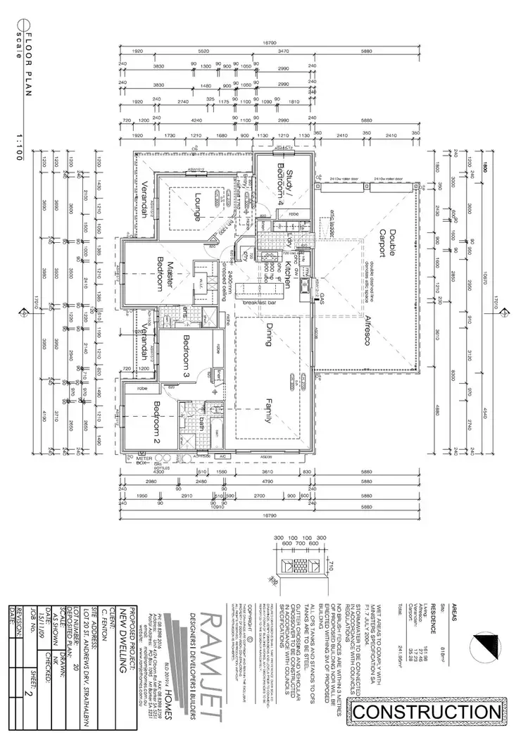 Floorplan of Homely house listing, 13 SAINT ANDREWS DRIVE, Strathalbyn SA 5255