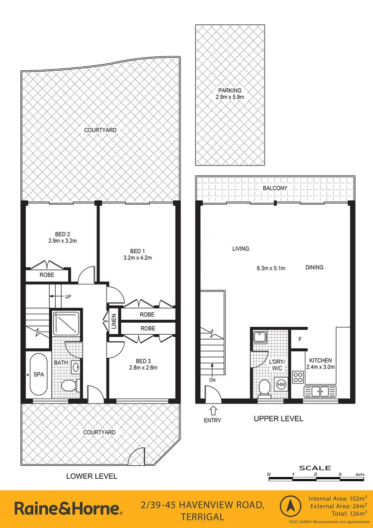 Floorplan of Homely townhouse listing, 2/39-45 Havenview Rd, Terrigal NSW 2260