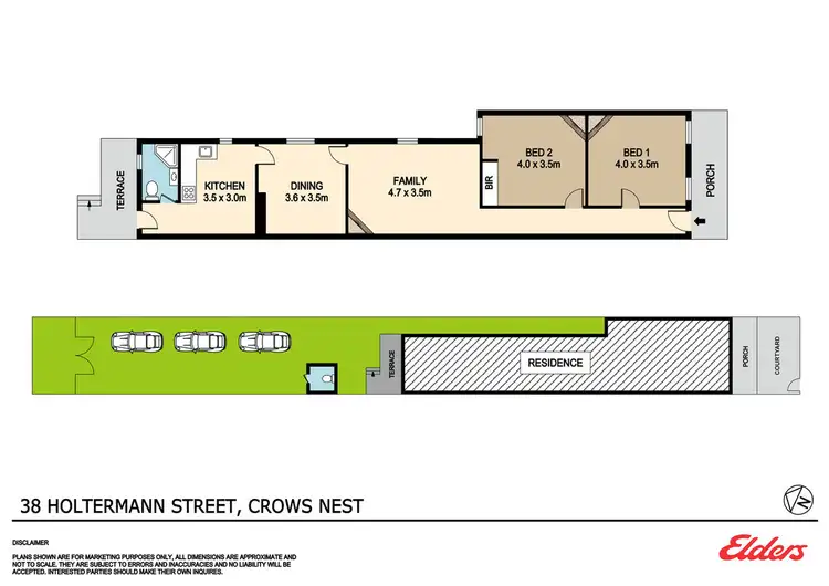 Floorplan of Homely house listing, 38 Holtermann St, Crows Nest NSW 2065