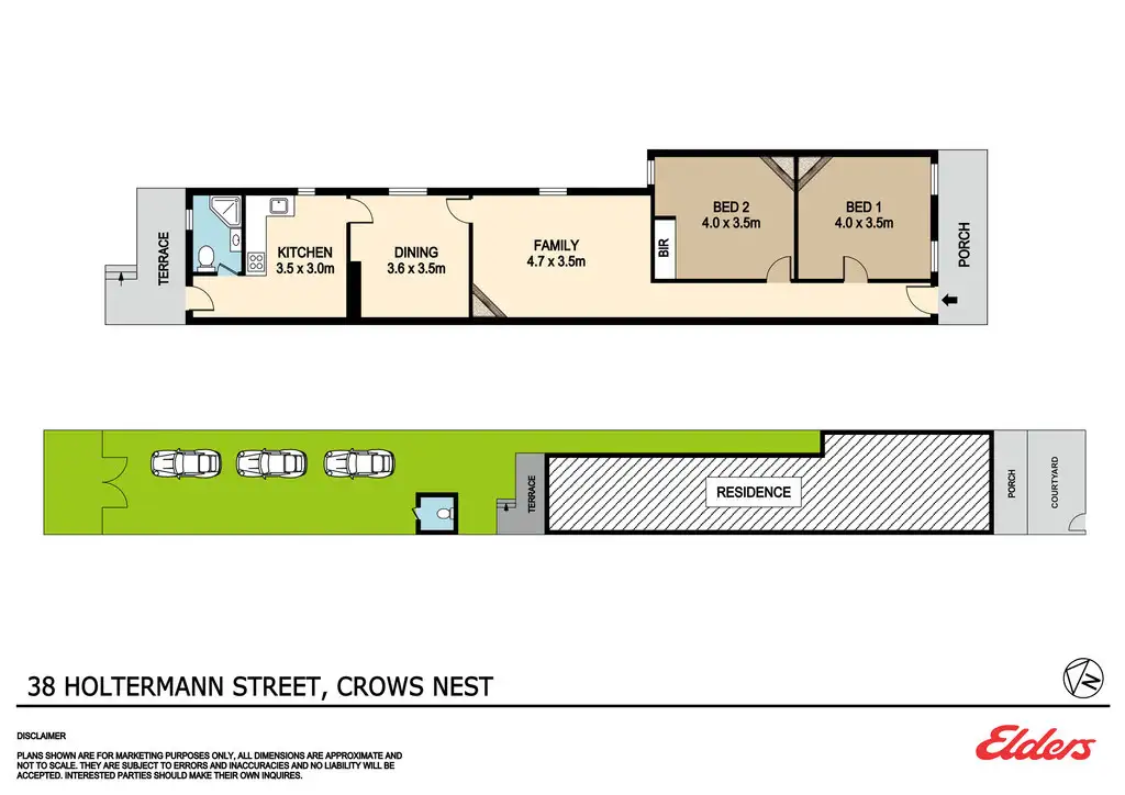 Floorplan of Homely house listing, 38 Holtermann St, Crows Nest NSW 2065