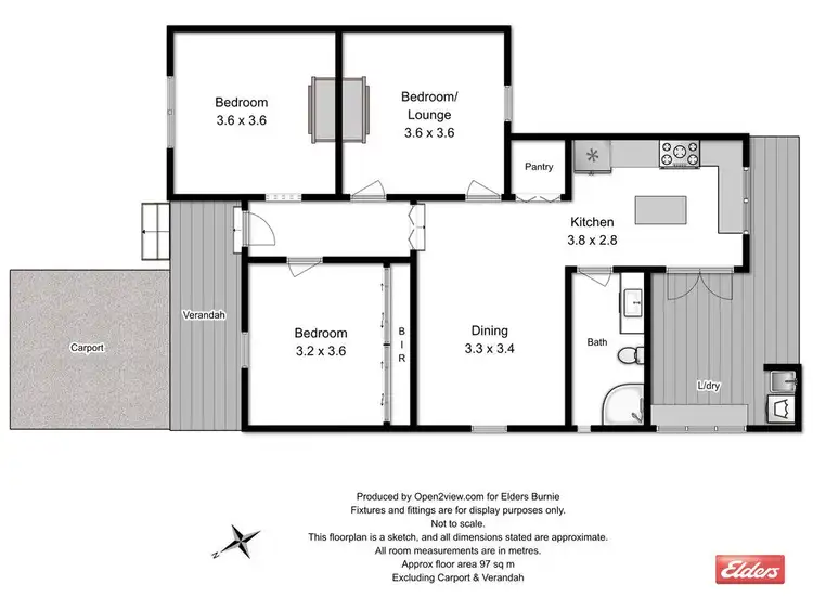 Floorplan of Homely house listing, 8 Crotty Street, Queenstown TAS 7467
