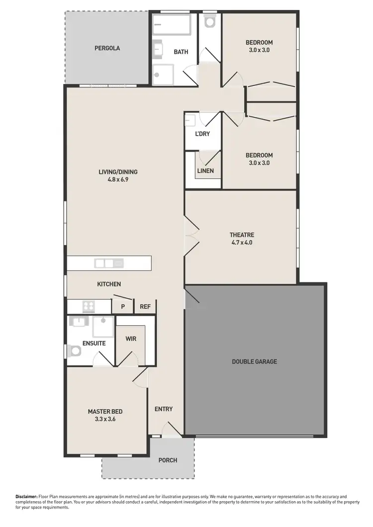 Floorplan of Homely house listing, 56 Eltham Parade, Manor Lakes VIC 3024