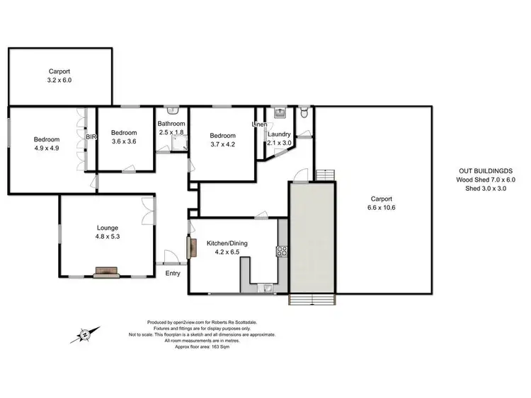 Floorplan of Homely house listing, 20 Frederick Street, Ringarooma TAS 7263