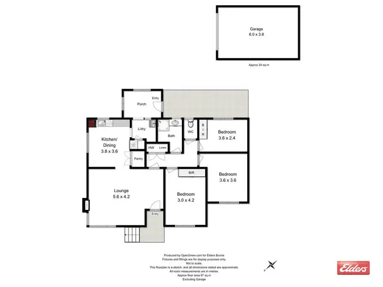 Floorplan of Homely house listing, 39 Griffith Street, Acton TAS 7320